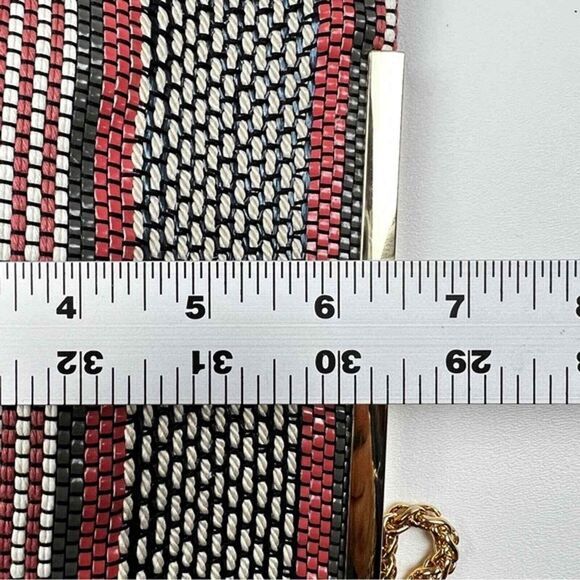 Stella & Dot Clutch with Detachable Gold Tone Crossbody Chain NWOT - Picture 7 of 7